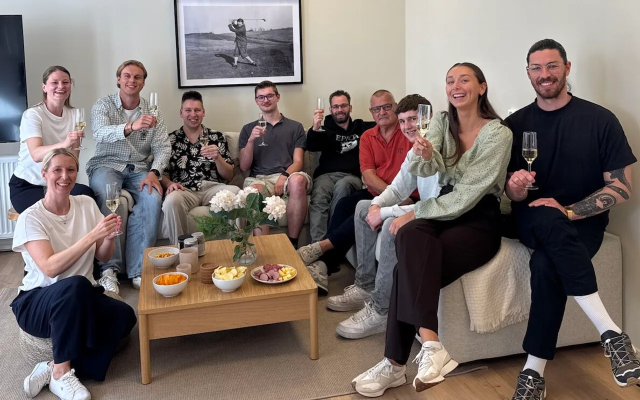 A toast to our new office in Assen