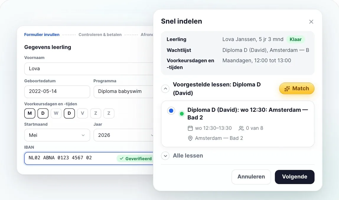 Een passende groep vinden vanuit de wachtlijst