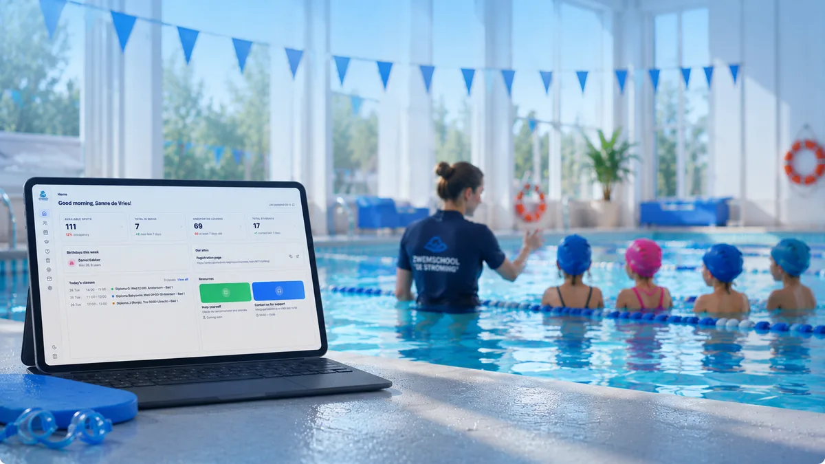 Welcome to our new site for swim schools