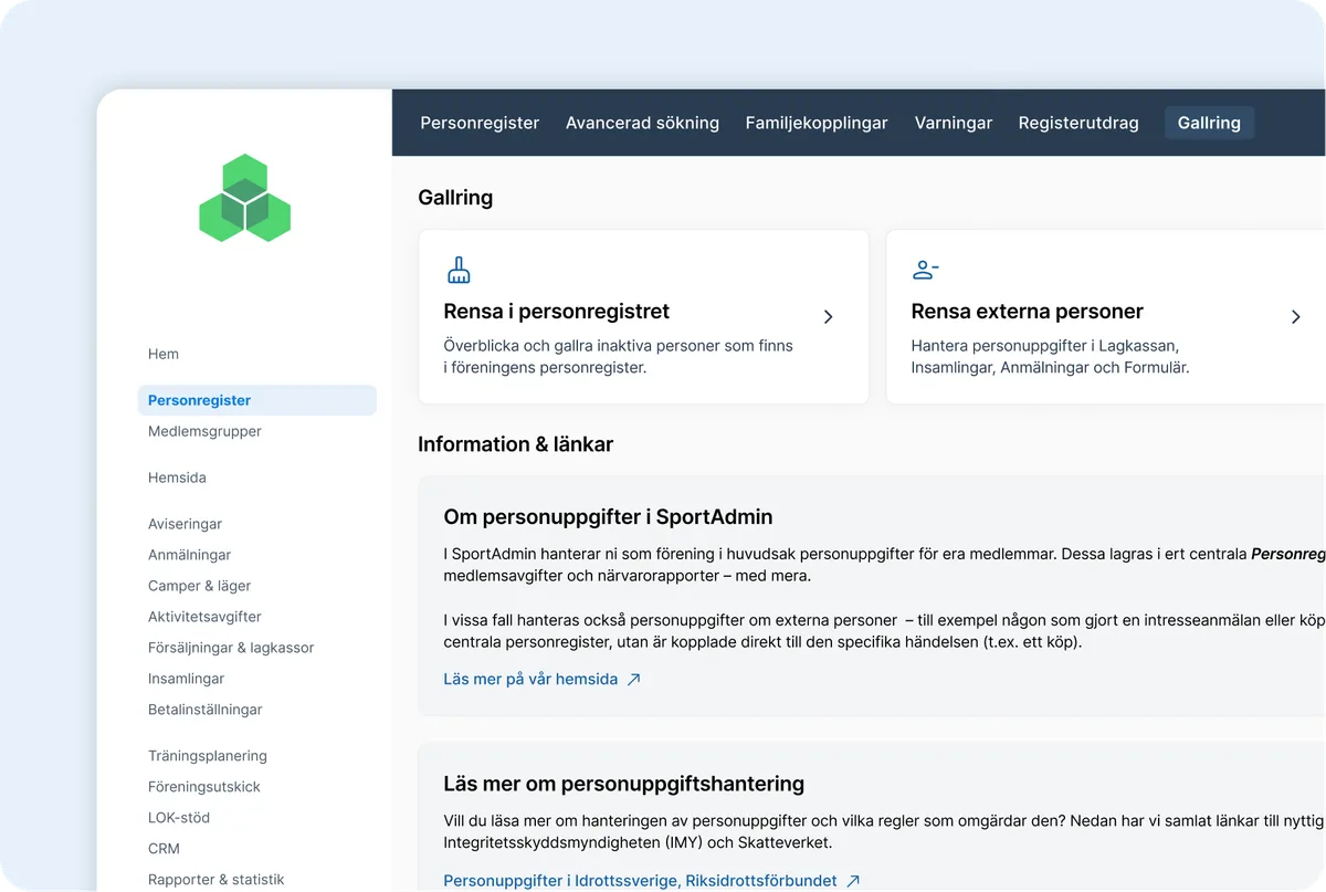 Gallring_ Start